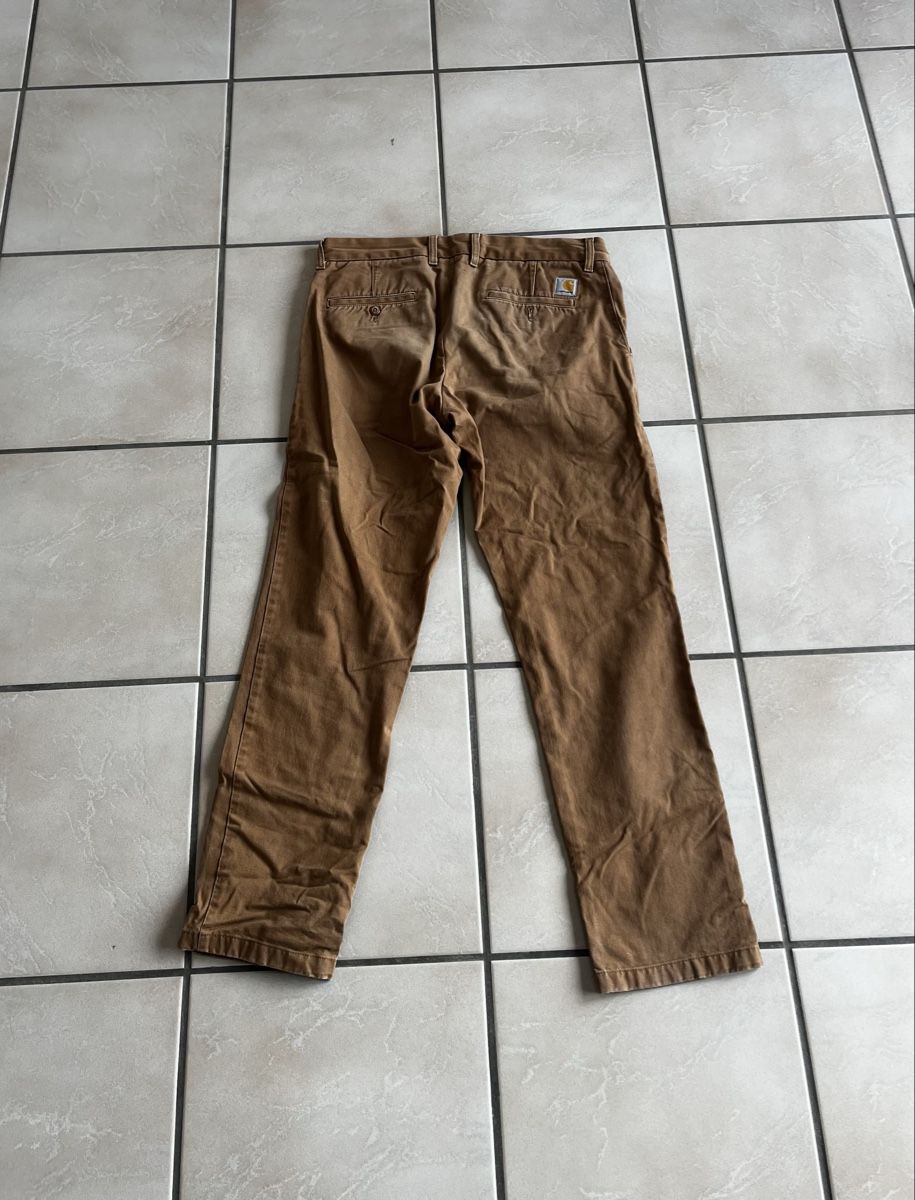 Carhartt Pantaloni: Carhartt Hose Khaki Grösse 30x32 – Nuovo (secondo la descrizione) da Glarus venduto da Teaxqt 1