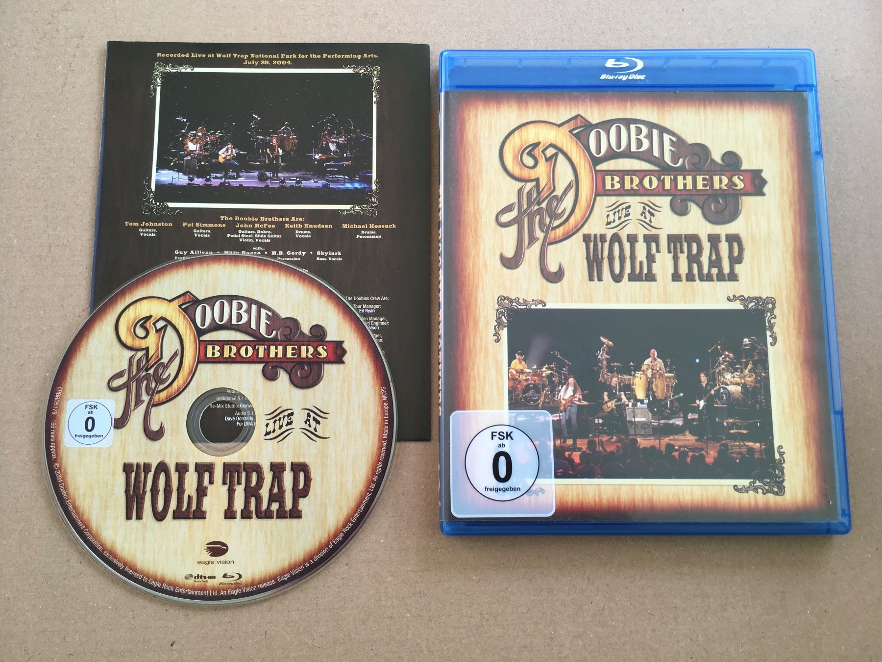 Alle DVDs: Doobie Brothers - Wolf Trap [Blu-ray] – Gebraucht aus St.Gallen von MedienJoe