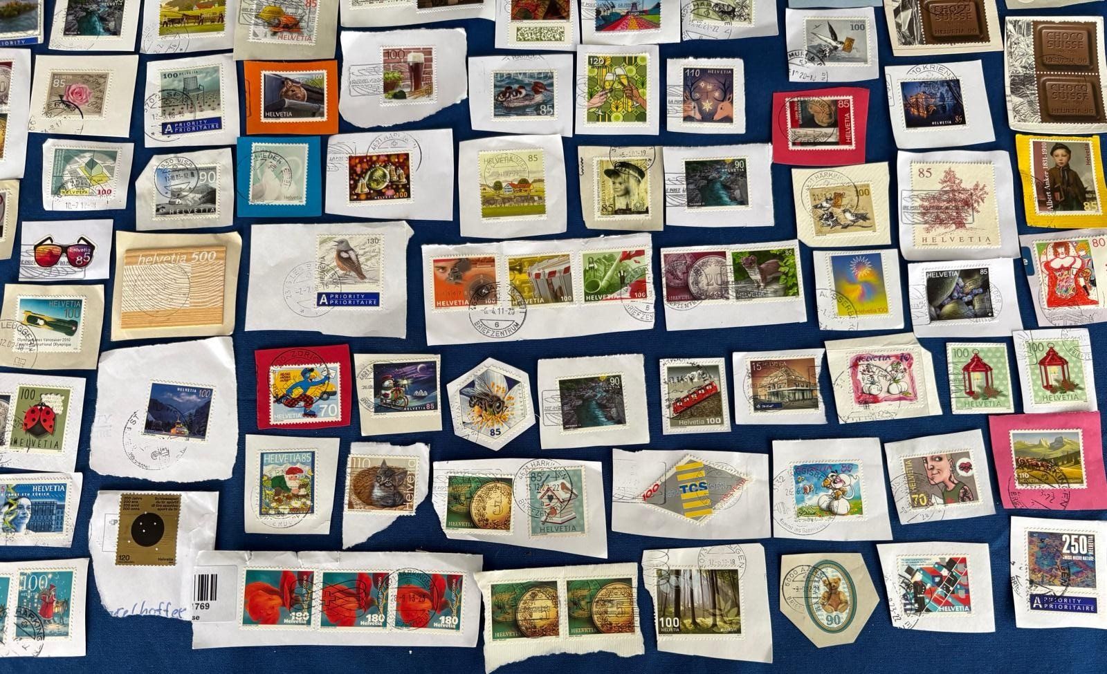 Tous les timbres: LOT SCHWEIZER BRIEFMARKEN – D'occasion à Ostermundigen par Wyatt-Earp 4