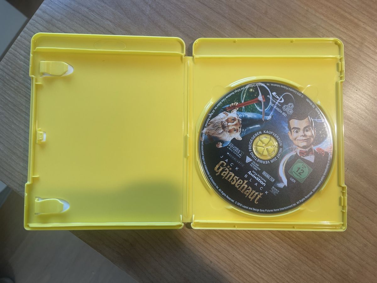 Tutti i DVDs: Gänsehaut - Jack Black - Blu-Ray Disc – Usato da Binningen venduto da Shuffle66 2