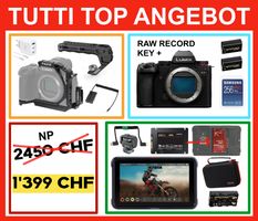 Cinema Kamera Rig Set Lumix S5ii inkl. ProRes Raw Key