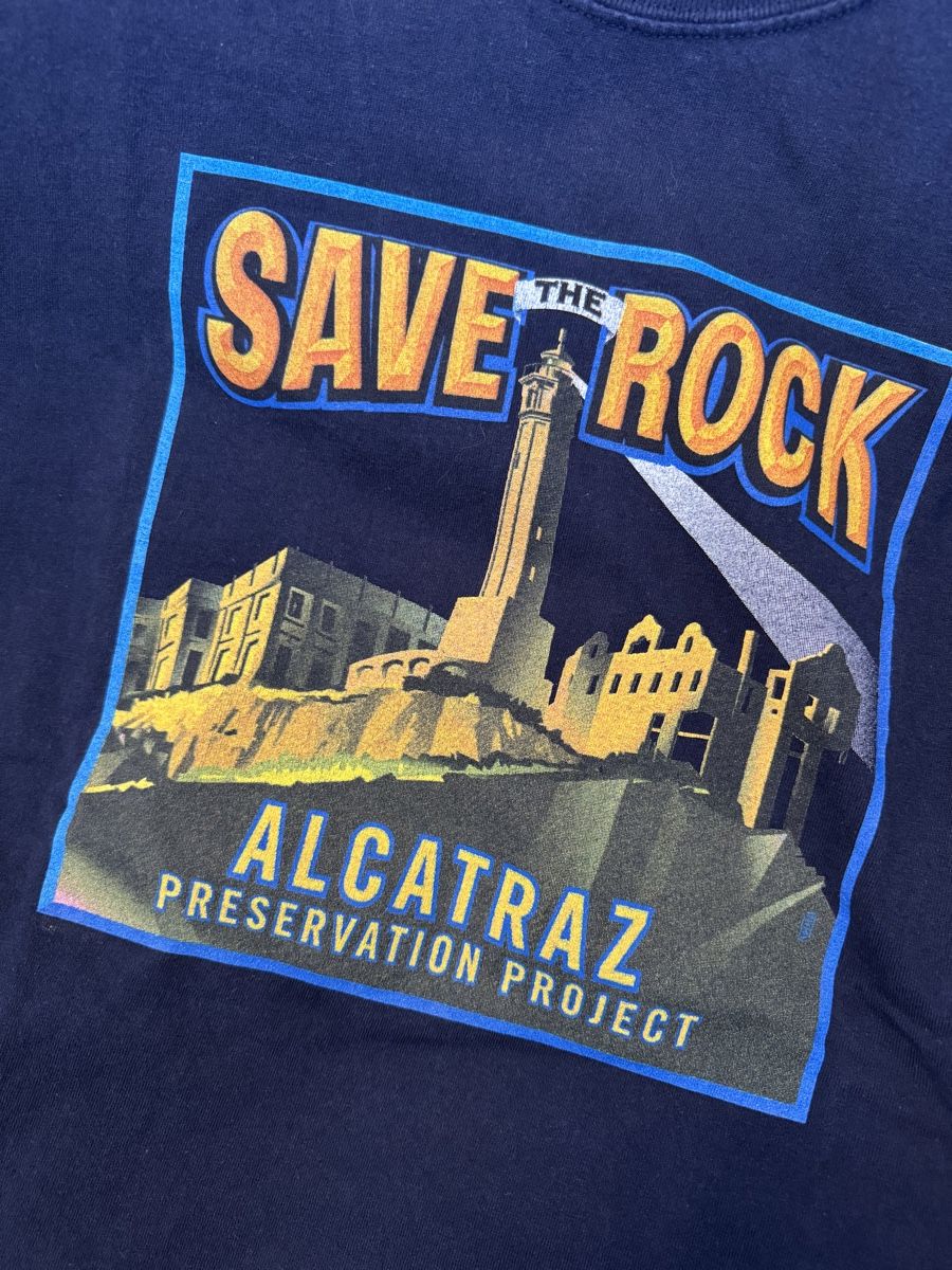T-shirt: Hanes Tshirt Save The Rock Alcaraz – Usato da Obfelden venduto da tan_9lj9 4