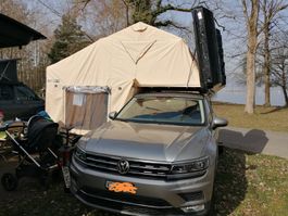 Tente de toit pour voiture