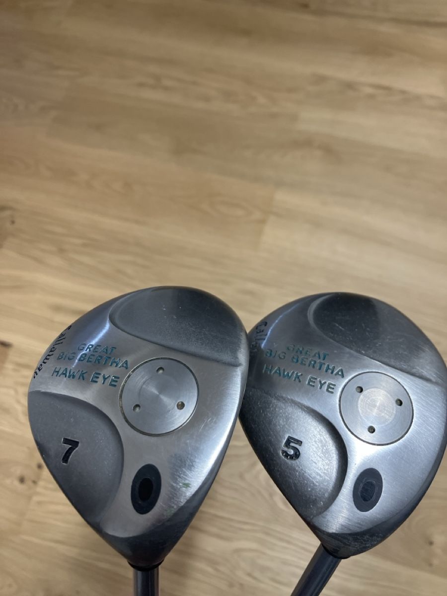 Callaway Mazze & Set: Callaway Holz 5 und 7 L flex RH – Usato da Elfingen venduto da hardturm03 1