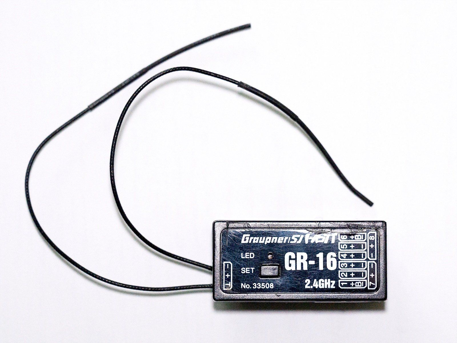 Graupner Receiver: Graupner GR-16 8-Kanal Empfänger – Gebraucht aus Aarburg von archer769