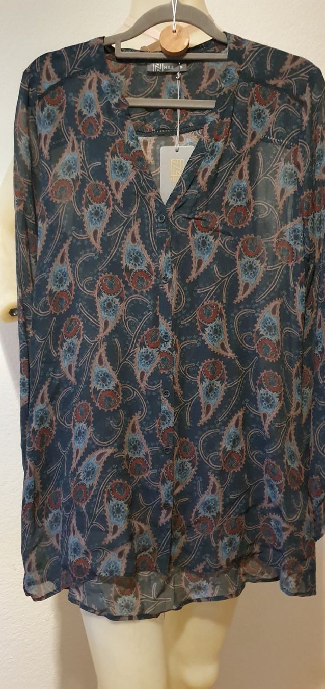 Nile Camicette: NILE Bluse XS, NEU, Viscose – Nuovo e nell'imballaggio originale da Niederbipp venduto da fashionfuchs