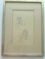 Max Kämpf 1912-1982 in Basel Bleistift-Zeichnung Original