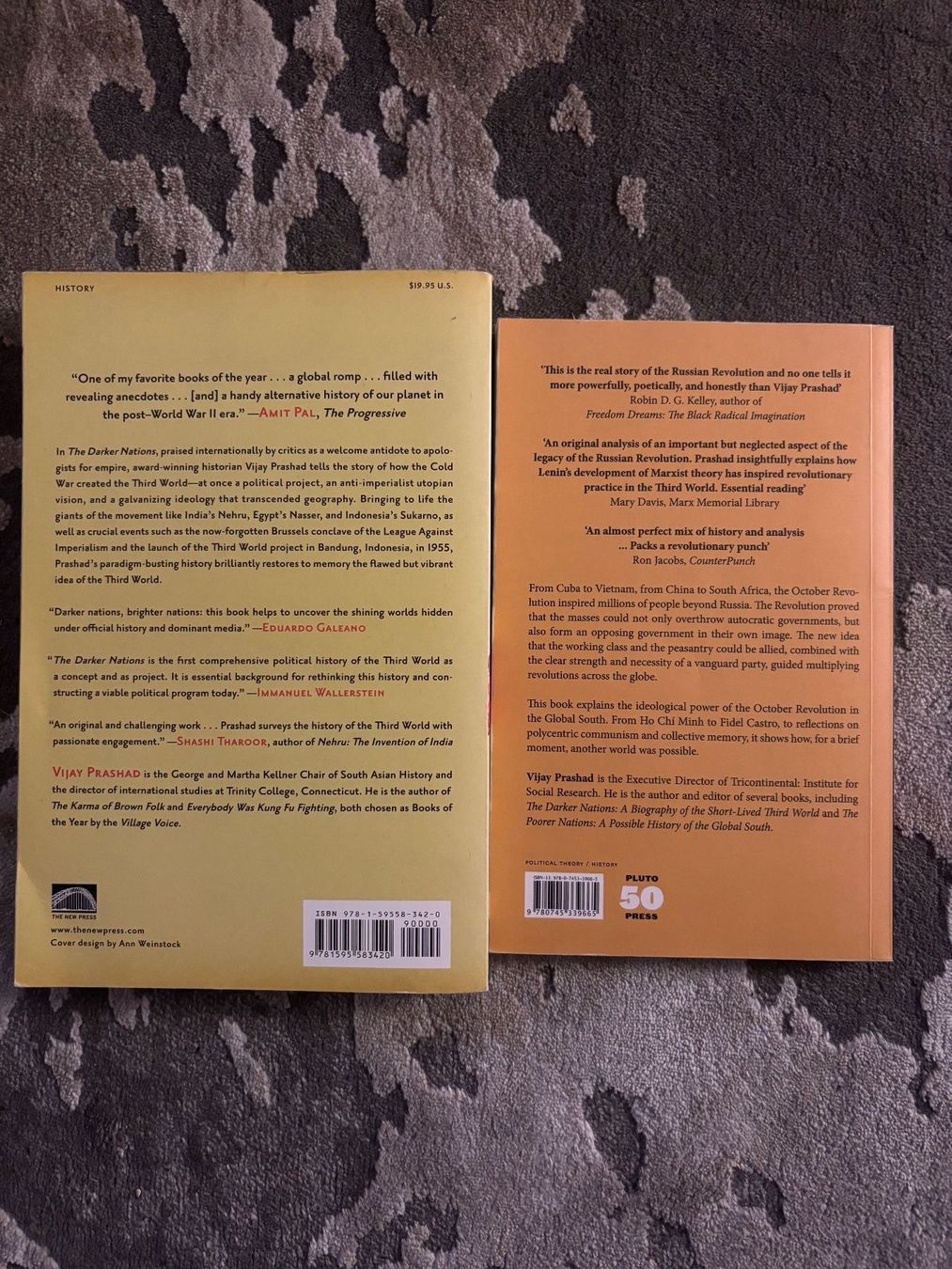 Libri: Vijay Prashad - Zwei Bücher – Usato da Winterthur venduto da Thlayli 1