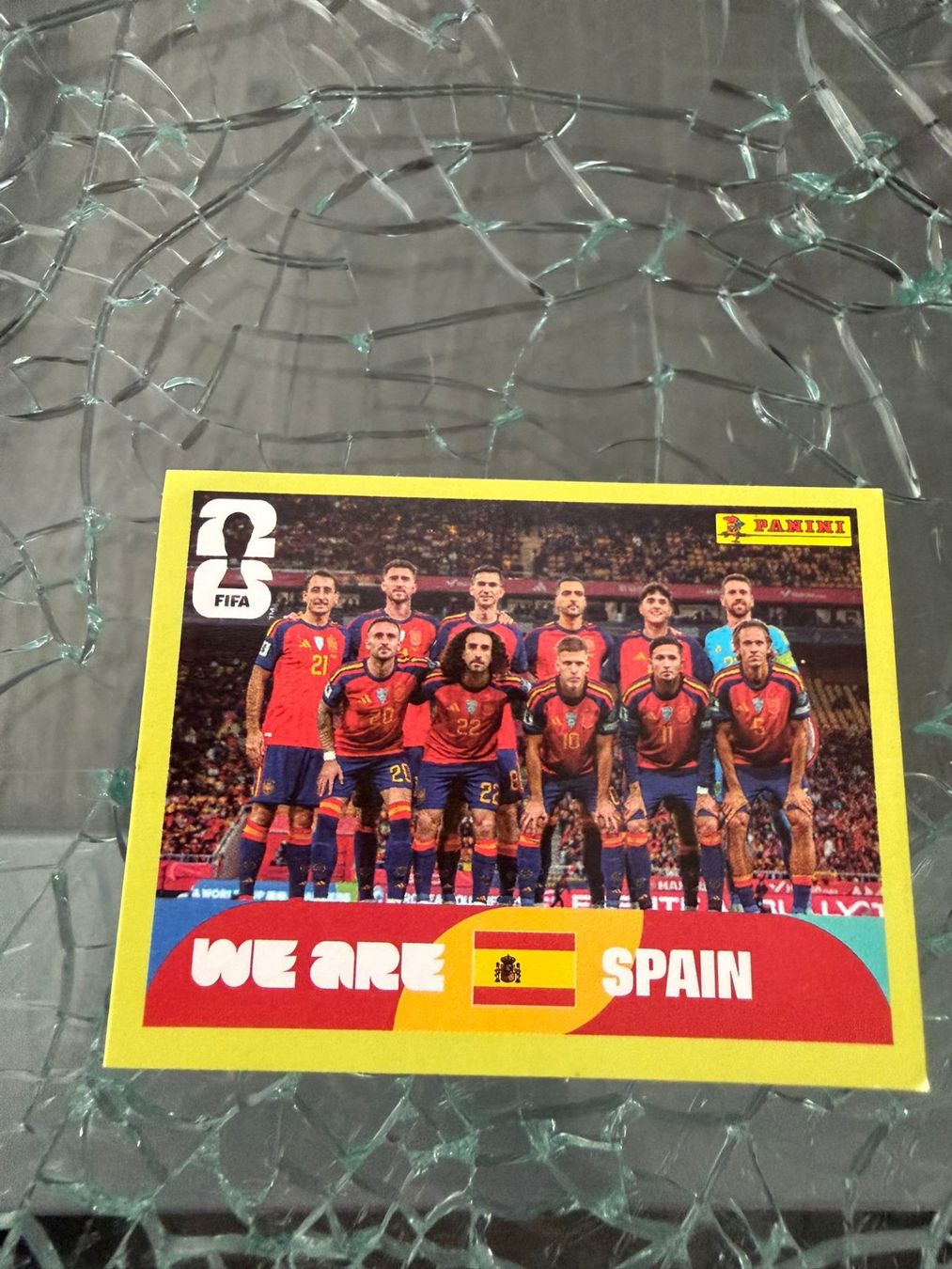 Panini Carte collezionabili: WM 2026 - Panini - Gruppenbild Spain - ESP 13 – Usato da Pfäffikon ZH venduto da Marcodesi76