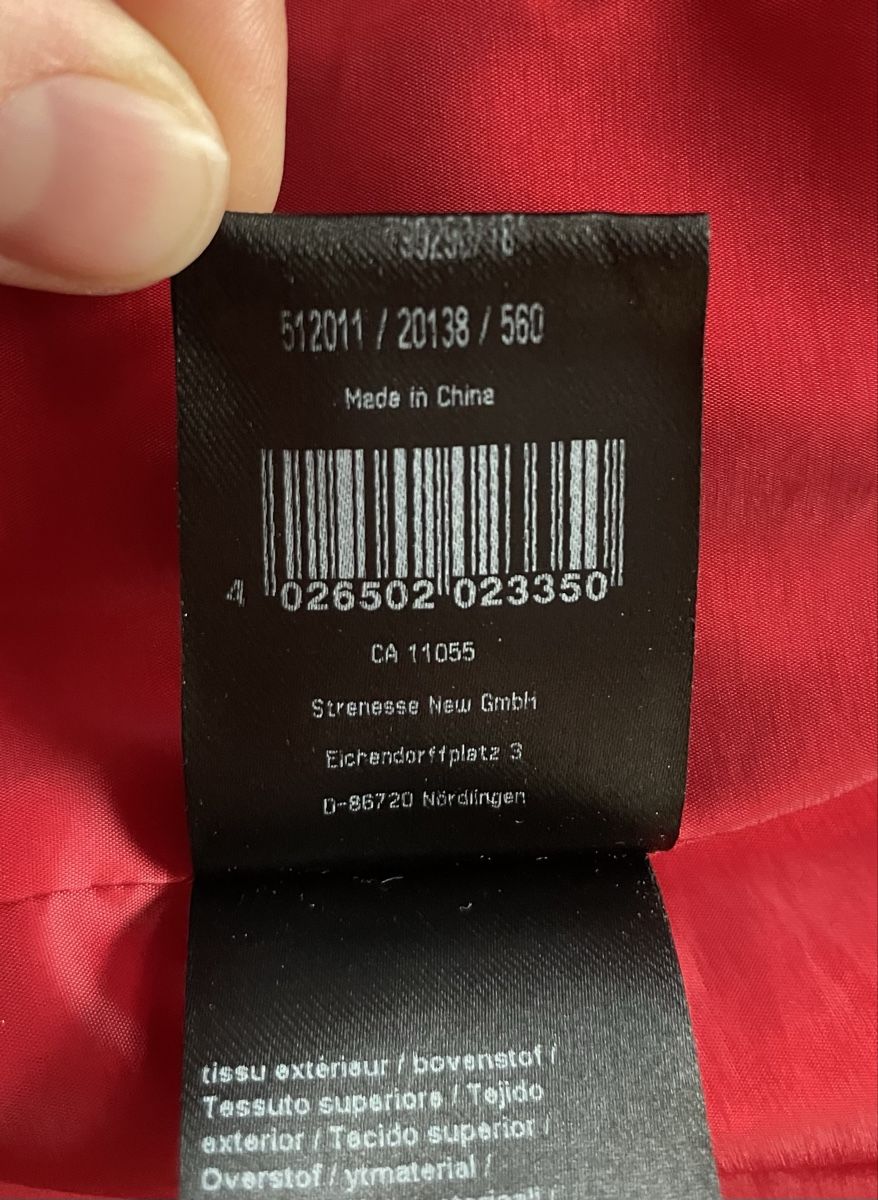 Strenesse Jacken: Strenesse Blazer, Gr. 38, Rot, Top Zustand – Neu (gemäss Beschreibung) aus Rorschacherberg von drdupor 8