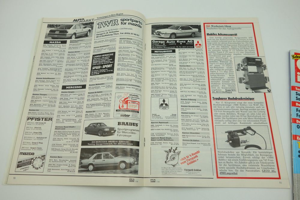 3 Auto Illustrierte Automagazine, 80er Jahre | Kaufen auf Ricardo