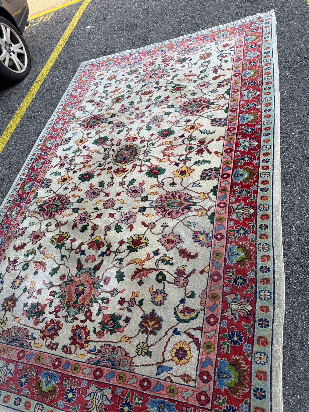 Teppiche: Alter orientalischer persischer Teppich (Tabriz) – Gebraucht aus Höri von ato_7v9f 3