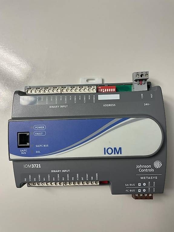 Componenti elettronici: Johnson Controls MS-IOM3721-0 – Usato da Schwanden-Brienz venduto da Belvedere_
