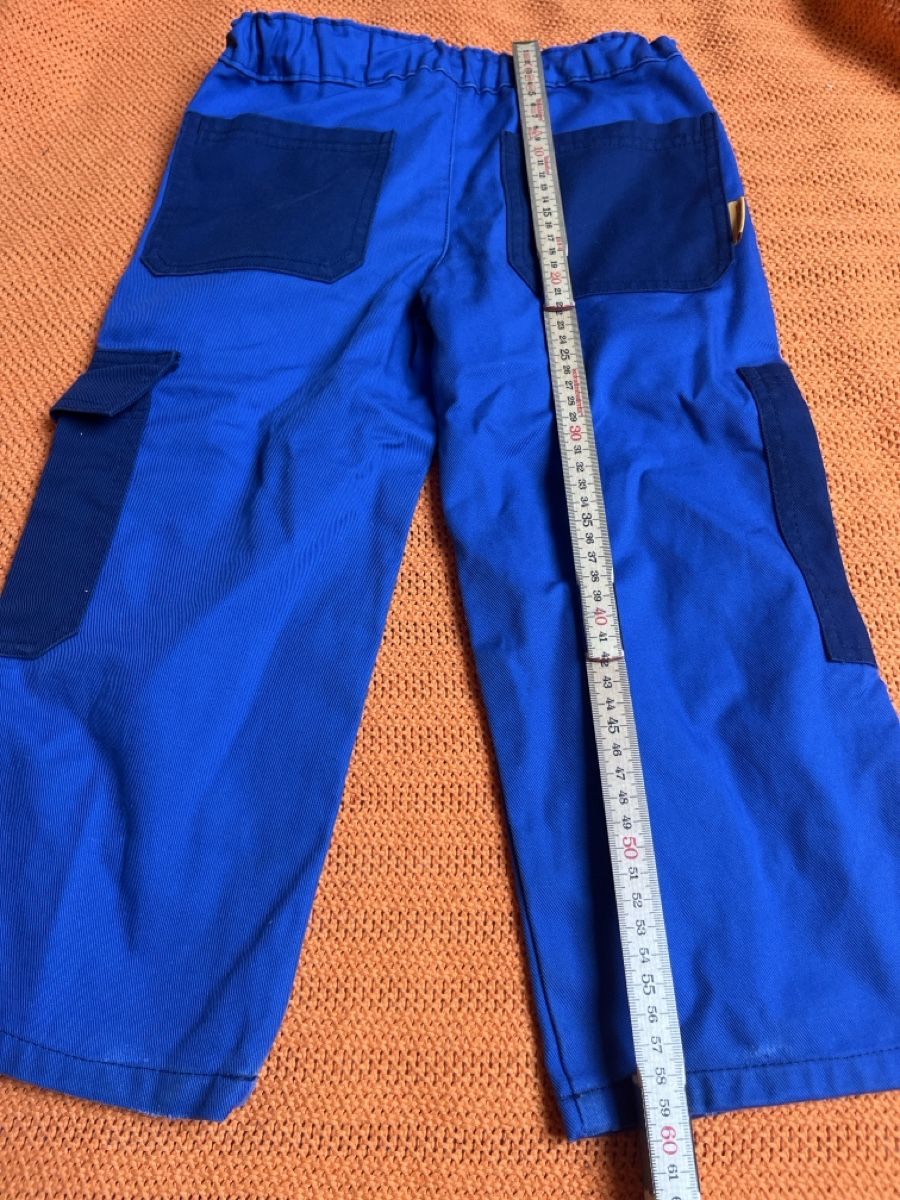 Hosen: Marsum Blaue Kinder Arbeits- Cargohose Gr. 104 – Gebraucht aus Kaisten von saleforfun 6