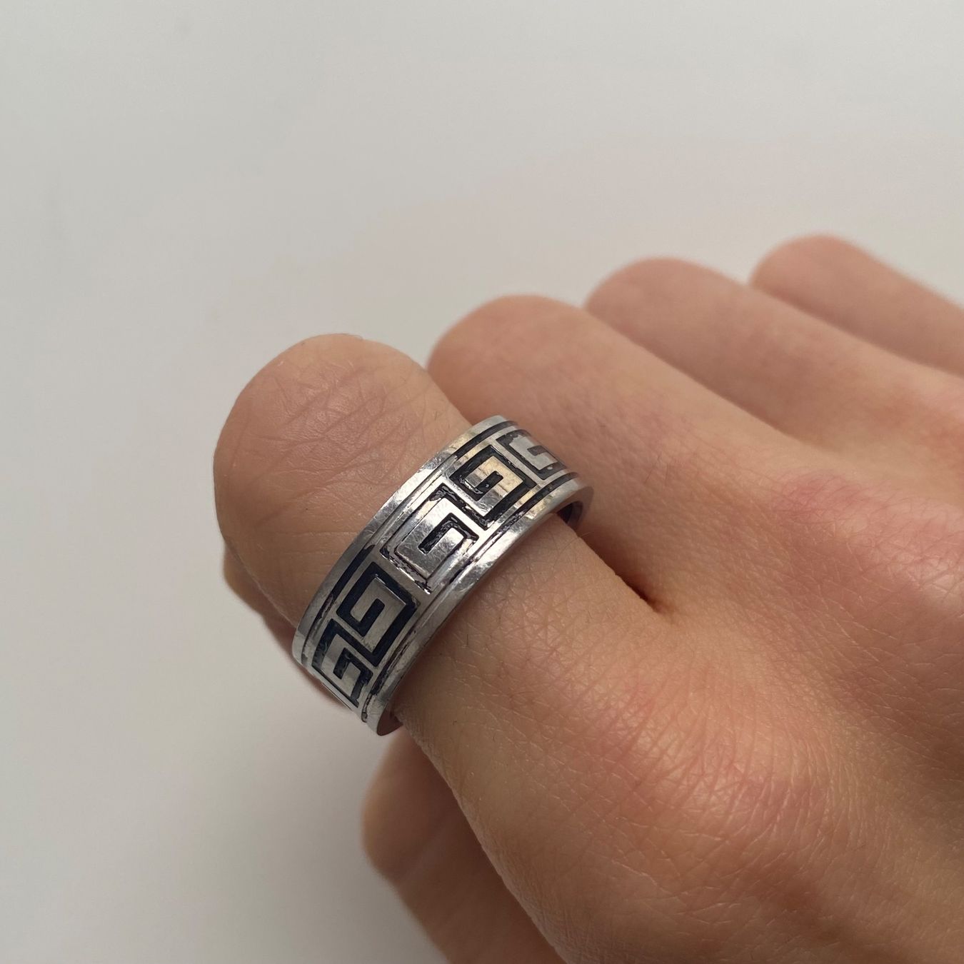 Anelli: XENOX Massive Edelstahl Silber Ring – Nuovo (secondo la descrizione) da Givisiez venduto da dor_xb9k 3