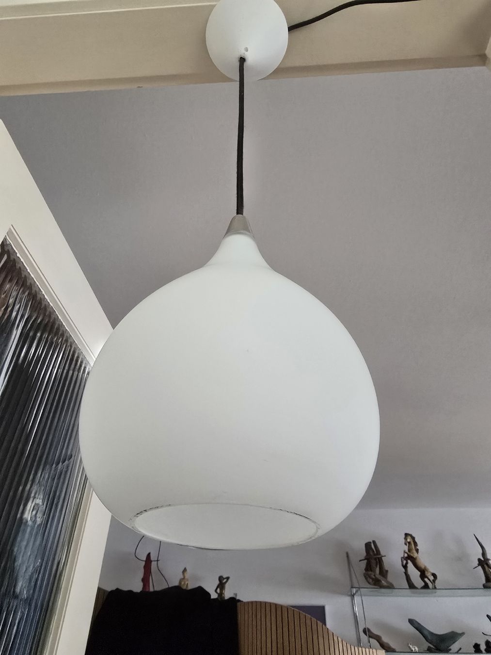 Lampen: süsse Opalglas Lampe in tropfenform – Gebraucht aus Biel/Bienne von alexriveros2 6