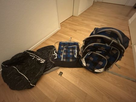 Satch Schulranzen-Set, gebraucht, guter Zustand