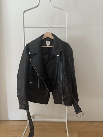 Damen Kunstlederjacke Gr. L