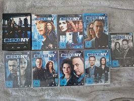 CSI : NEW YORK  1 - 9   KOMPLETTE SERIE  -  RARITÄT !!!