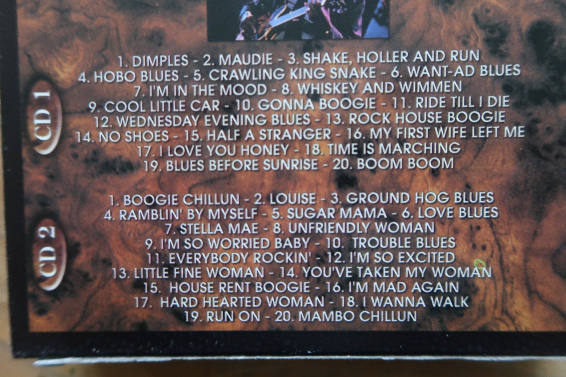 CD: JOHN LEE HOOKER - DEJAVU RETRO GOLD - 2xCD – Usato da Basel venduto da Patiscat 2