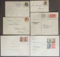 SVISLANDO: 17 pièces postales des années 1868–1996