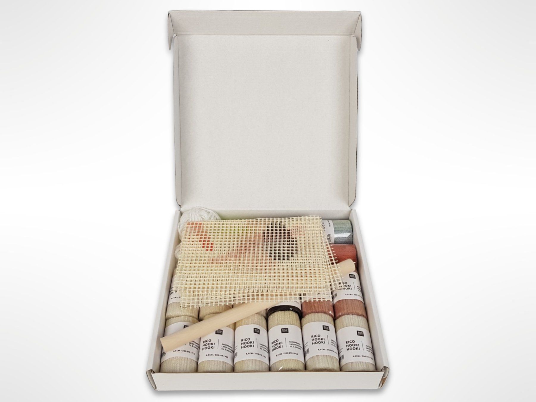 Kit bricolage: RICO Knüpfset Wandbehang Steine – Nuovo (secondo la descrizione) da Suhr venduto da Restwert_Suhr 2