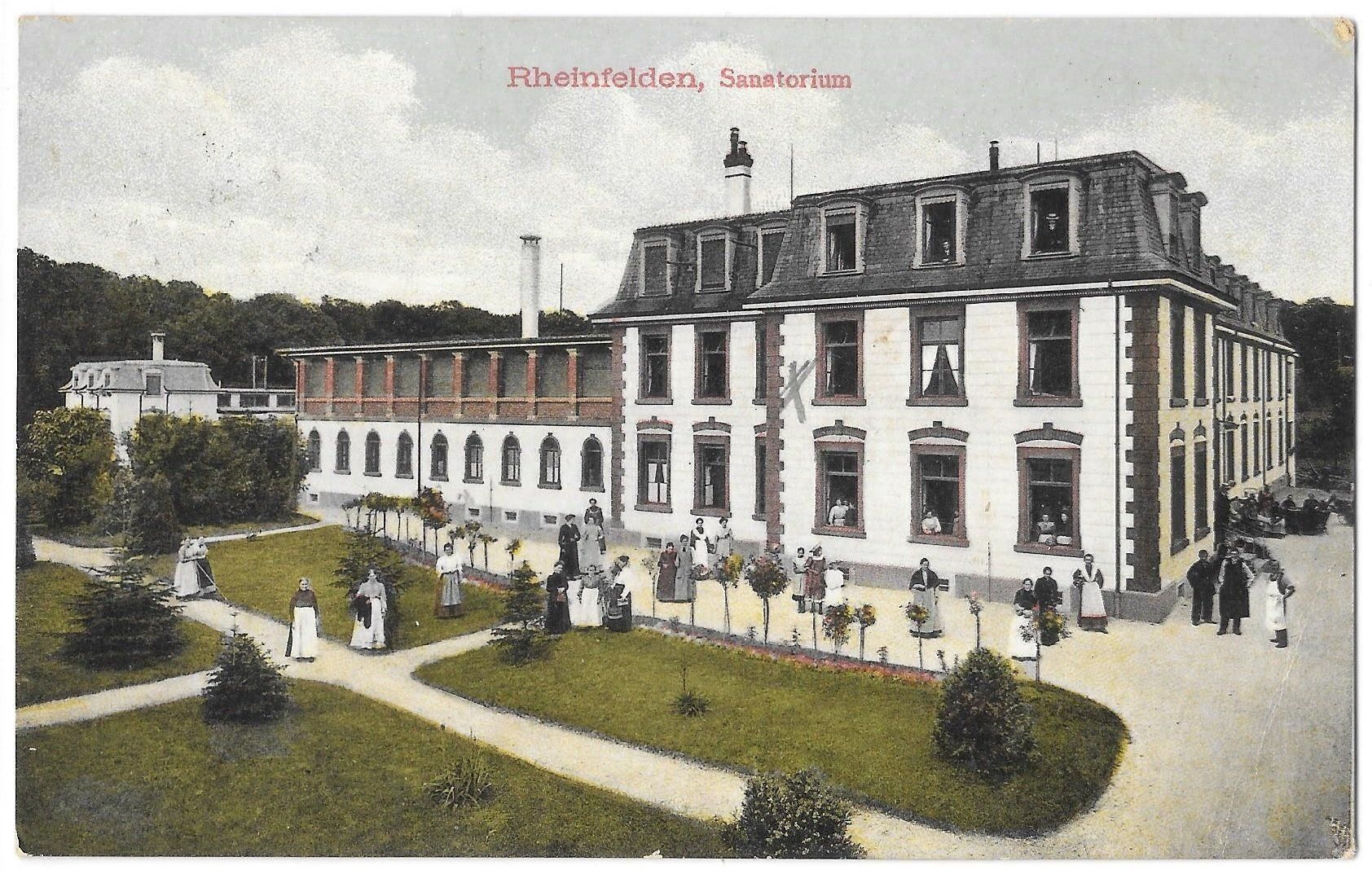 Cartoline postali: Rheinfelden Sanatorium – Usato da Olten venduto da clotaldi