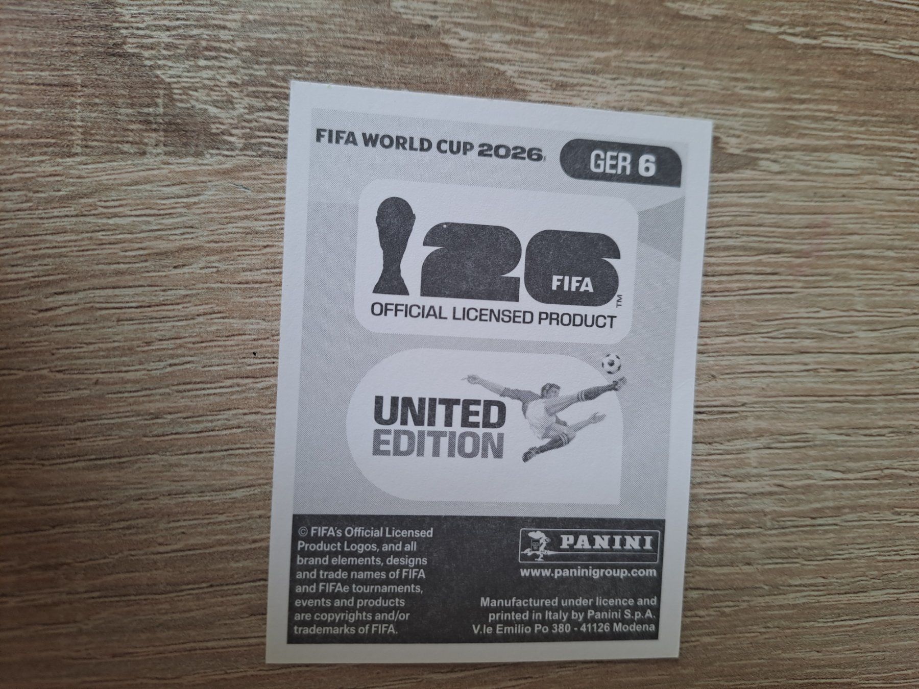 Fifa Cartes à collectionner: GER 6 – Neuf (Voir description) à Pratteln par olliw 1