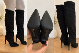 STEVE MADDEN Overknee Stiefel Gr. 38 – Schwarz