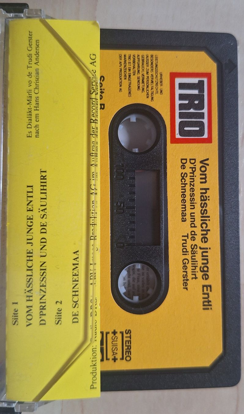 Cassettes audio: Trudi Gerster: Vom hässliche junge Entli – D'occasion à Zug par Sdoerfli 1