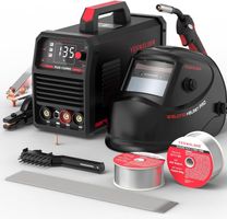 Fülldraht Schweissanlage MIG Gas 135A 230V FLUX LIFT TIG