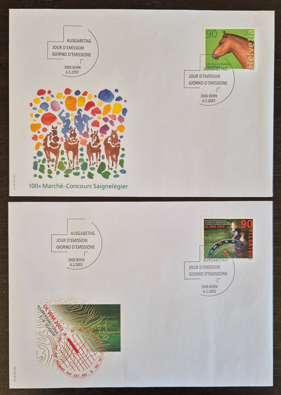 Tutti i francobolli: Ausgabe März 2003 ET Briefe – Usato da Buus venduto da papillon098 2