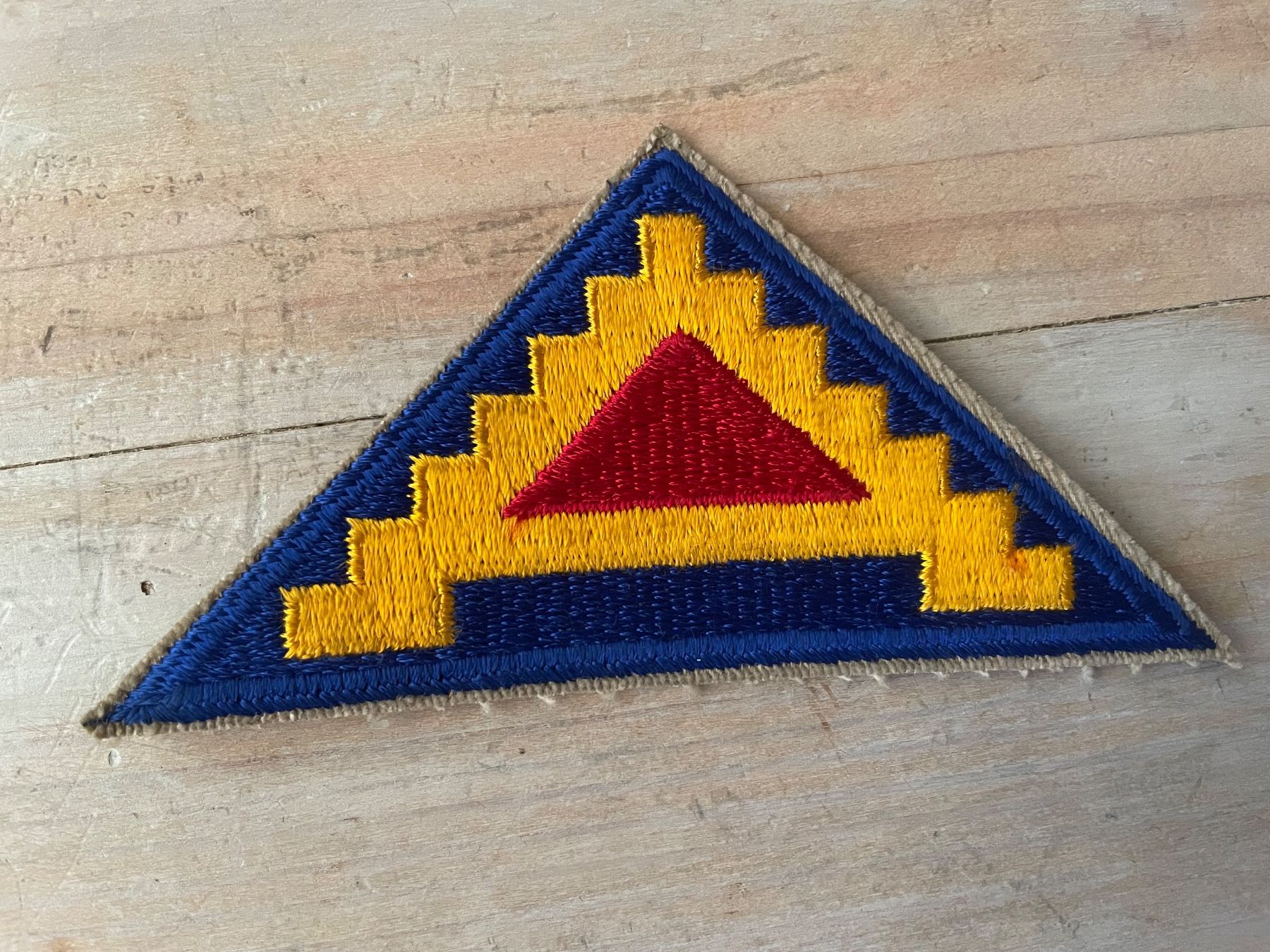 US Army Uniformen: U.S. Army patch Original ww2 7th Army (Gen. Patton) – Gebraucht aus Oberbütschel von Woodie2005