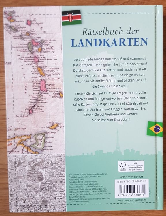 Rätselbuch der Landkarten | Kaufen auf Ricardo