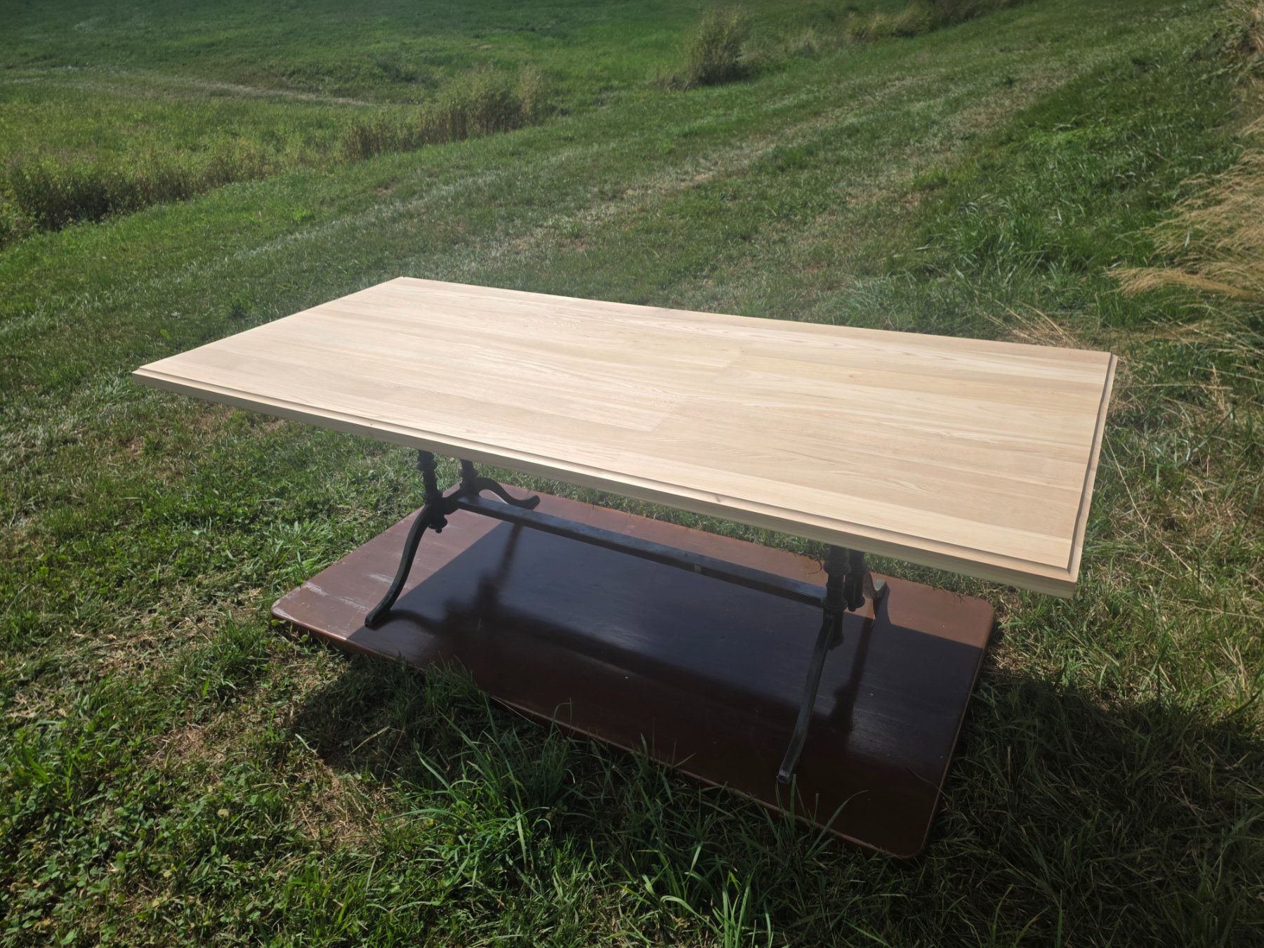 Tische: Beizentisch massiv Ulme 220x100 – Gebraucht aus St. Gallen von Rene123 4
