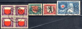 1928 STÄDTEWAPPEN UND BILDNIS HENRI DUNANTS - DA27