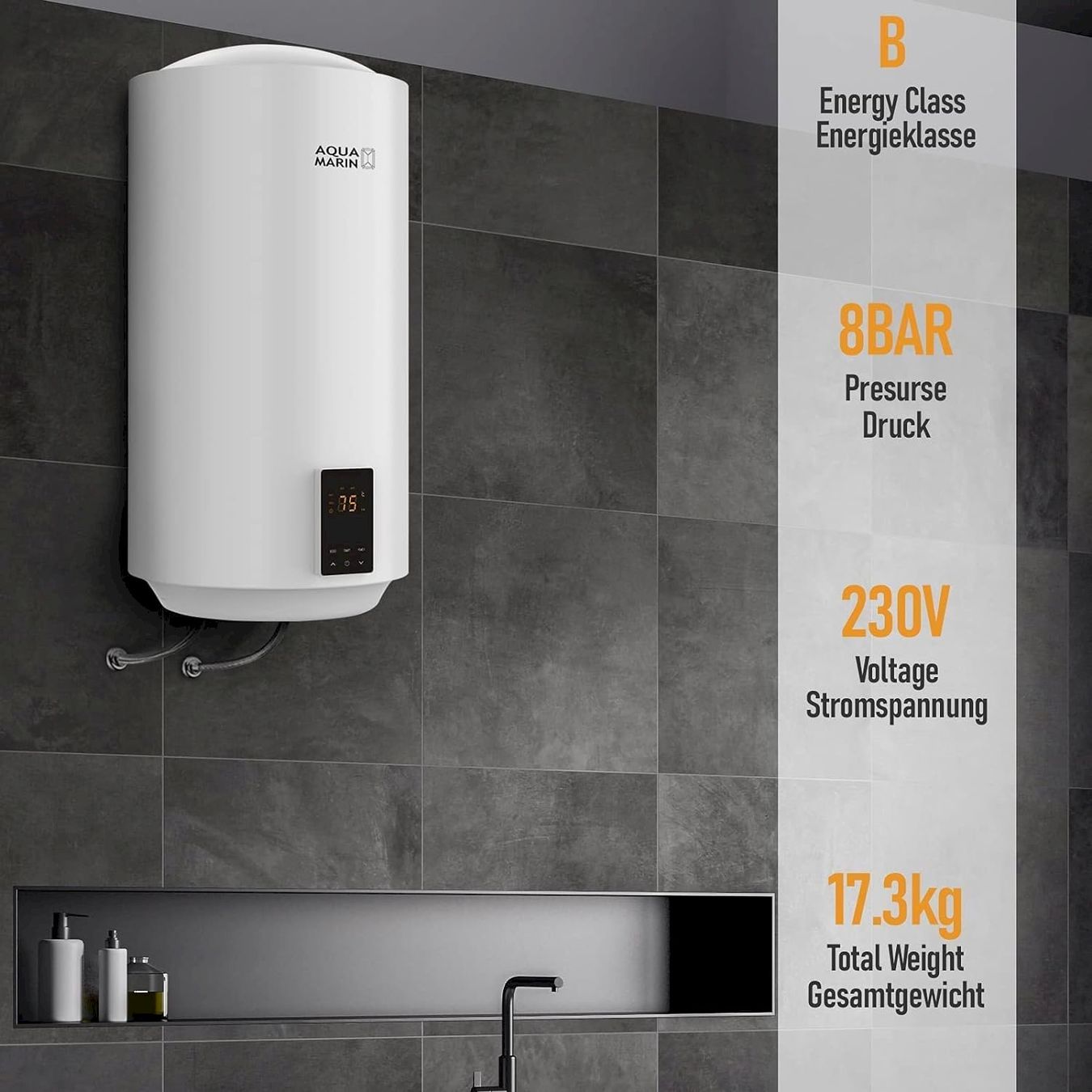 Installations sanitaires: Elektro SMART Warmwasserspeicher 50L – Neuf avec emballage d'origine à Bottighofen par zaap 1