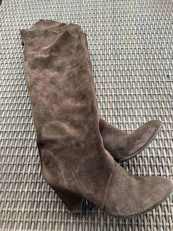 Scarpe per cavalli: Bottes hautes daim – Usato da Geneve venduto da CHRISTINEE01 1