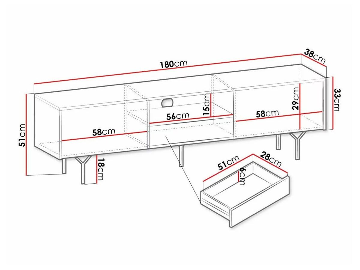 Mobili TV: TV-Sideboard – Usato da Schwyz venduto da jac_k6c8 5