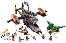 RARITÄT! LEGO Ninjago Luftschiff des Unglücks – Anleitung vo