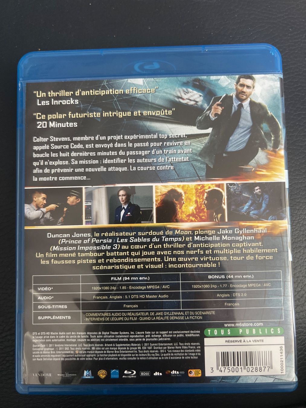 Alle DVDs: Blu-ray « Source Code » français anglais – Gebraucht aus Bouveret von Feelgoodtrading 1