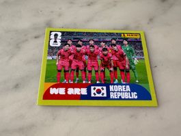 Panini Sticker FIFA Fussball WM 2026 Team Korea KOR 13