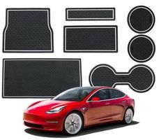7-teiliges Matten-Set Tesla Model 3 bis 2020