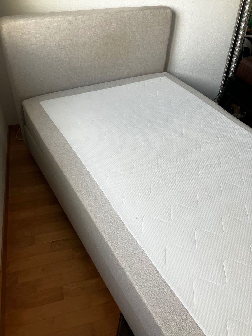 Micasa Betten: Boxspringbett Henry 120 x 200 cm – Gebraucht aus Au ZH von Enillo 1