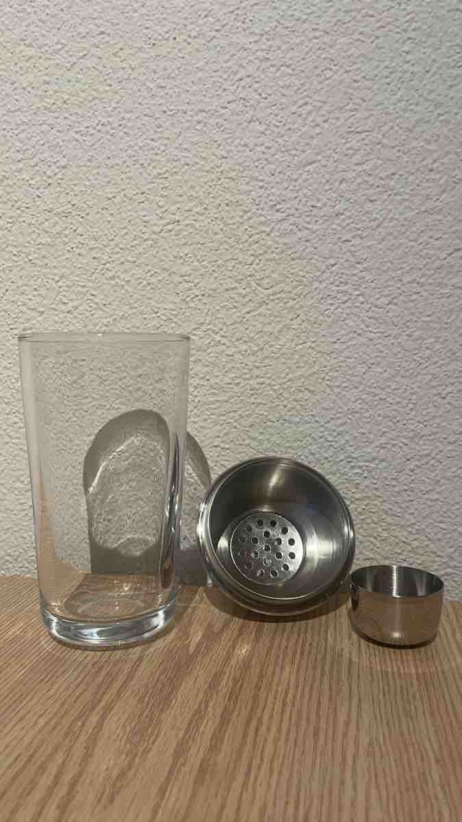 Elettrodomestici da cucina: Cocktail Shaker Set Glas und Edelstahl – Usato da Oberkirch LU venduto da Rahelf01