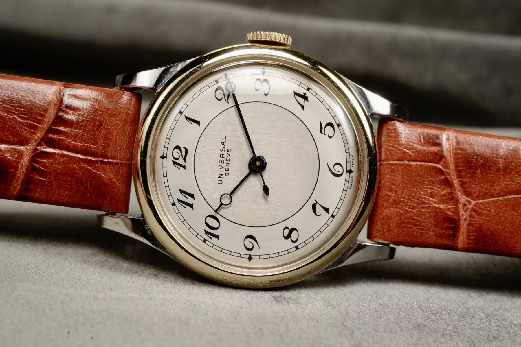 Universal Genève Orologi: Universal Geneve -  Breguet Numerals 1945 Ref. 20733 ST&G – Usato da Morcote venduto da chronoservice 9
