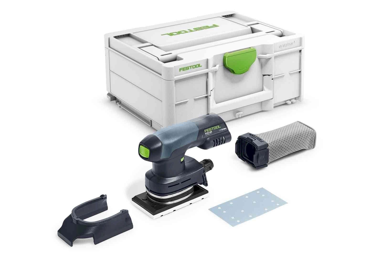 Festool Aiguiseuses & polisseuses: Festool RTSC 400-Basic Akku-Rutscher – Neuf avec emballage d'origine à Bottighofen par zaap