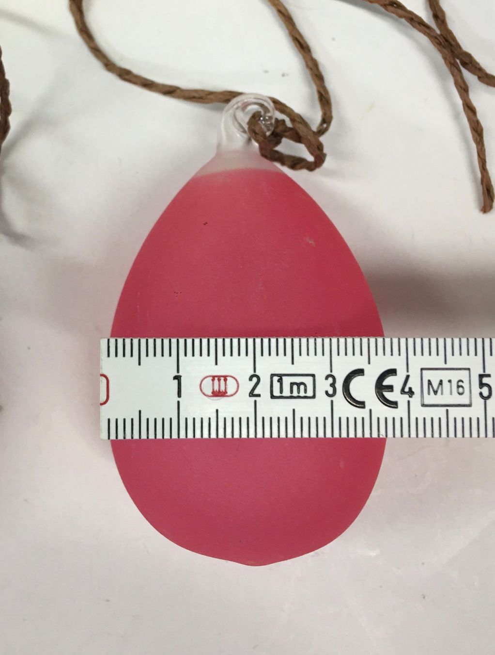 Statuette: Hübsche Osterdeko Eier, 9 Stück, Glas, tolle Farben! – Usato da Olten venduto da ELHANDEL 3