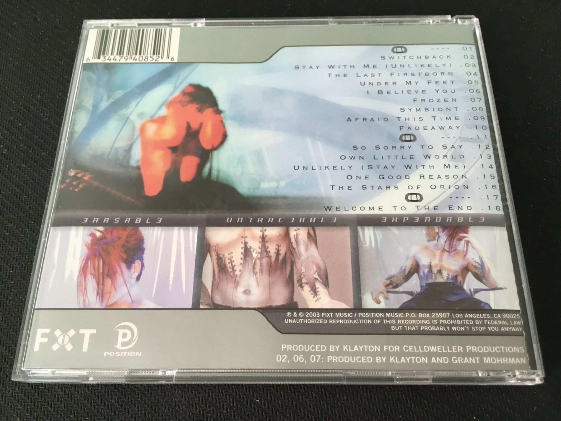 CDs: Celldweller – Celldweller -CD- – Gebraucht aus St.Gallen von MedienJoe 2
