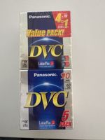 Panasonic DVC Mini DV Kassetten 4+1 und 5er Pack